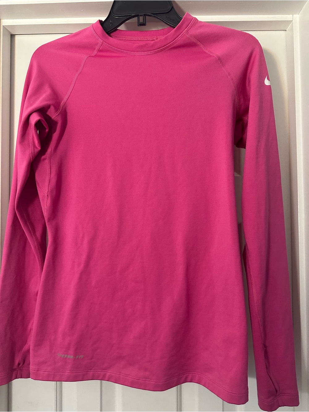 Nike Pink Pro Combat Dri-FIT Fitted Top